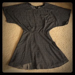 Black and white dress